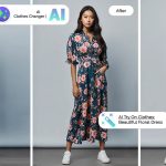 AI clothes changer works