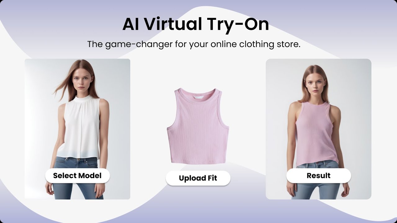 AI virtual outfit try on