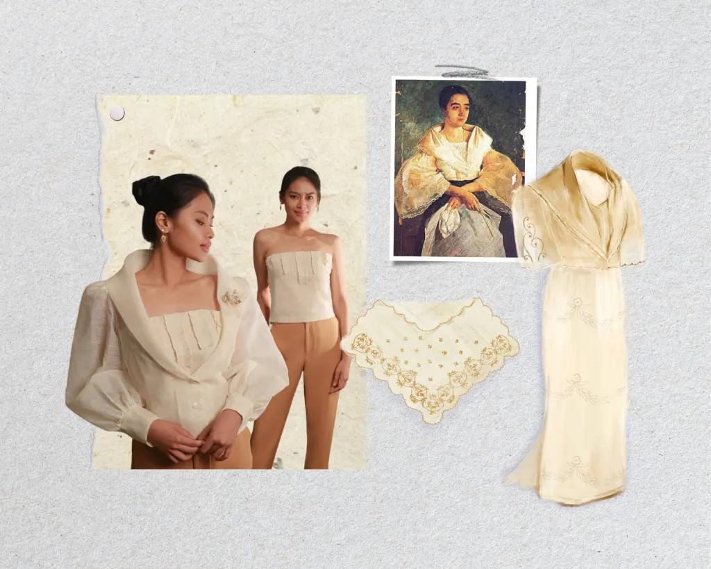 Filipino traditional attire and virtual try-on with Fitroom 2 The baro’t saya
