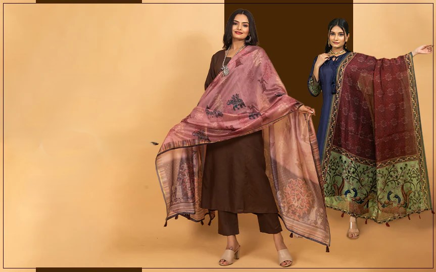 Virtual Try On Bangladesh’s Traditional Attire Online With FitRoom 5 Orna/Dupatta