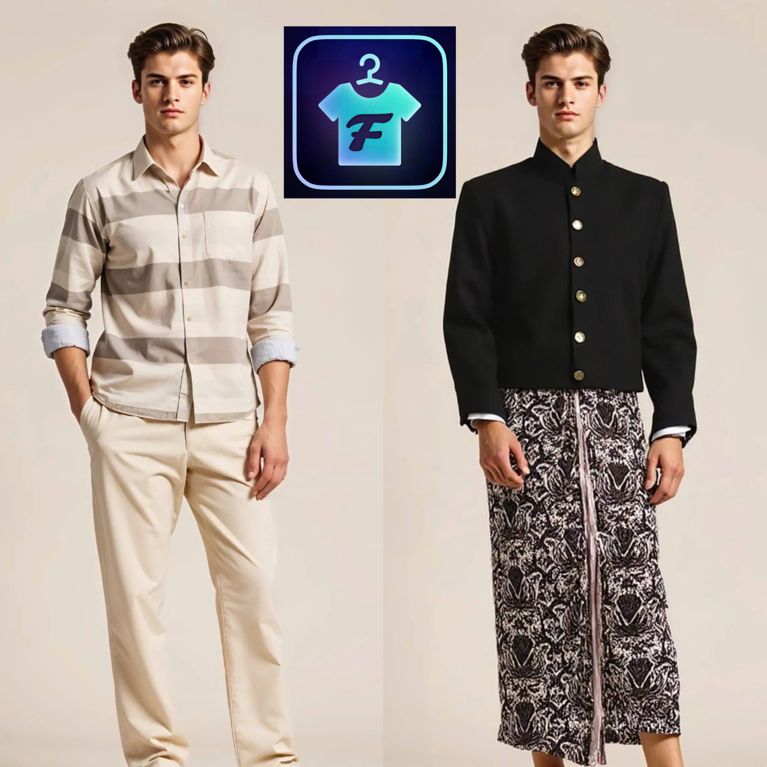 Just upload your photo and try on traditional attire in seconds