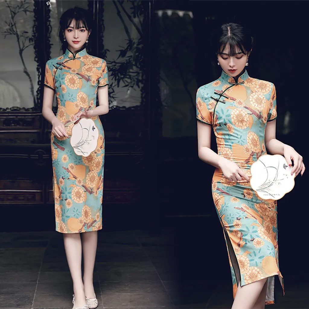 Malaysian also wear Qipao