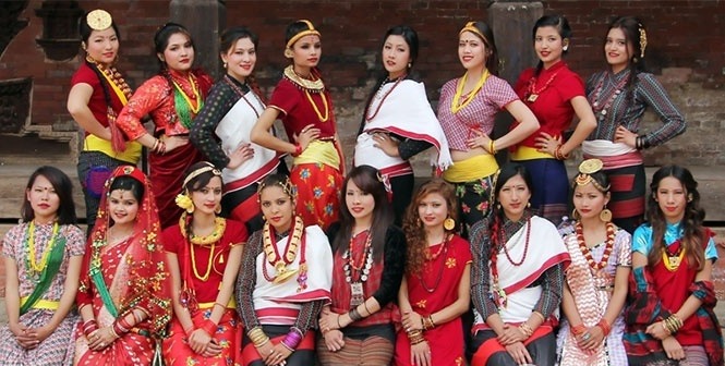 Try on Nepalese traditional wear online 1 diverse traditional attire in Nepal