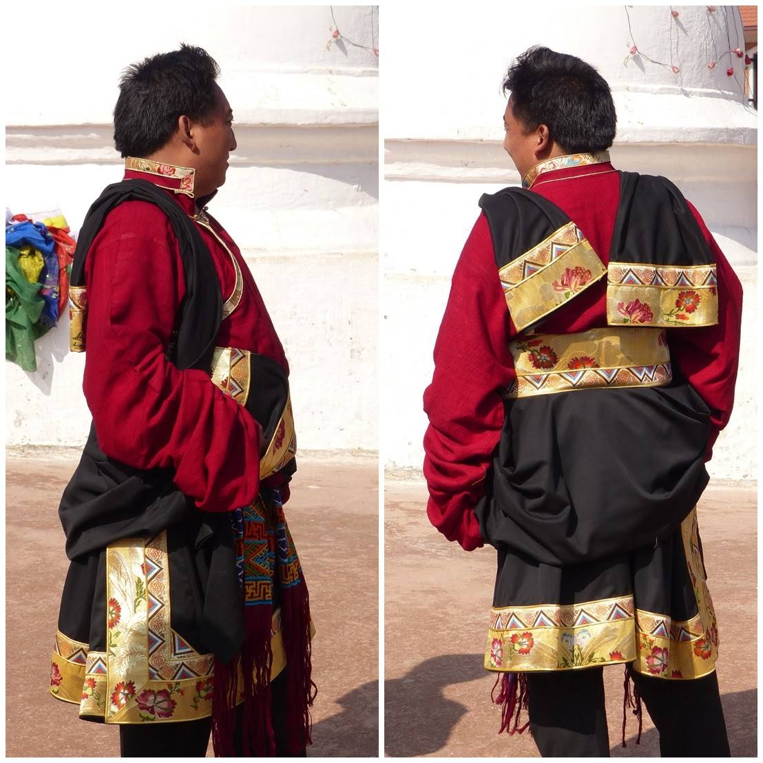 Tibetan traditional attire for men